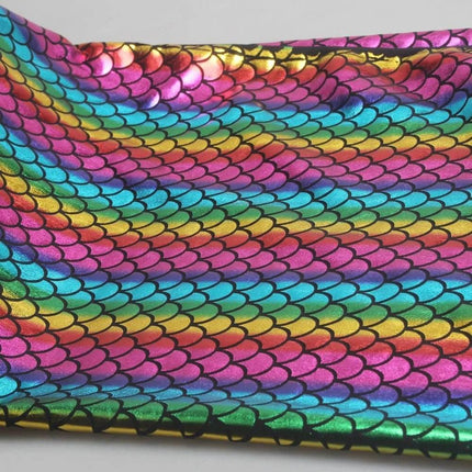 Baby Girl Mermaid Scale 2 - 12Y Fitness Leggings - Fitness Leggings - HIBISCUSARA - Mad Fly Essentials