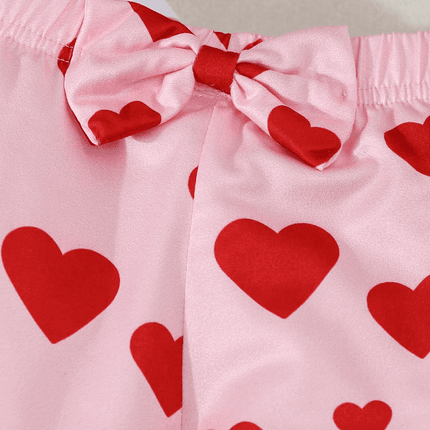 Baby Girl Newborn Daddy Love Heart Clothing Set - Clothing Set - ABreeze - Mad Fly Essentials