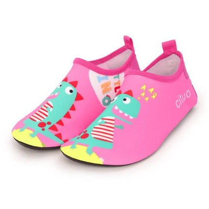 Baby Girl Pink Dinosaur Animal Water Slippers Kids Footwear - Kids Footwear - KLEINE KINDER - Mad Fly Essentials