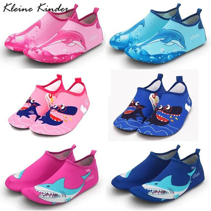 Baby Girl Pink Dinosaur Animal Water Slippers Kids Footwear - Kids Footwear - KLEINE KINDER - Mad Fly Essentials