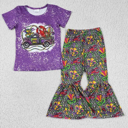Pink Purple Animal Baby Girl Set - Mad Fly Essentials