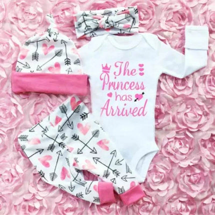 Baby Girl Princess Romper Outfit Set - Mad Fly Essentials
