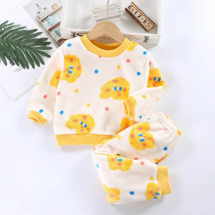 Baby Girl Cartoon Princess Sleepwear Pajama Set - Pajama Set - Chivry - Mad Fly Essentials