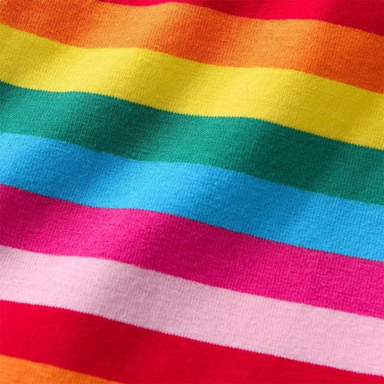 Baby Girl Rainbow 2 - 8Y Striped Leggings - Leggings - DXTON - Mad Fly Essentials