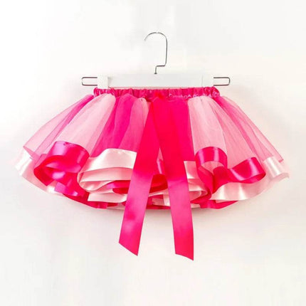 Baby Girl Rainbow Ballet Dance Tutu Skirt - Tutu Skirt - Baby Essentials - Mad Fly Essentials