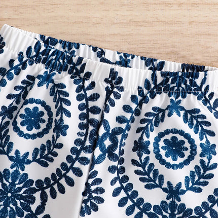 Baby Girl Set Bohemian Print First Birthday Outfit - Baby Girl Set - Minifox - Mad Fly Essentials