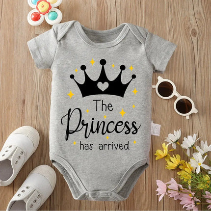 Baby Girl set Princess Has Arrived Cotton Bodysuit - Baby Girl Set - ABaby - Mad Fly Essentials