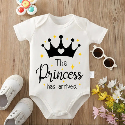 Baby Girl set Princess Has Arrived Cotton Bodysuit - Baby Girl Set - ABaby - Mad Fly Essentials