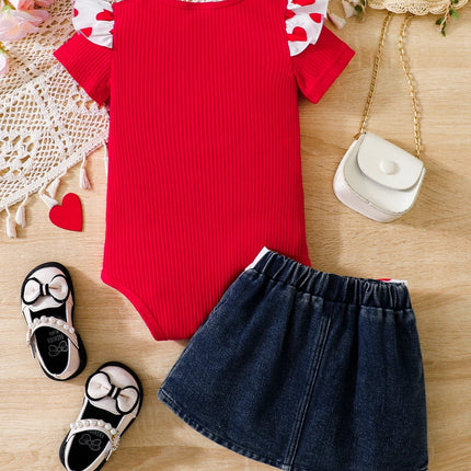 Baby Girl Set Summer Casual Daddy's Girl Outfit - Baby Girl Set - Minifox - Mad Fly Essentials
