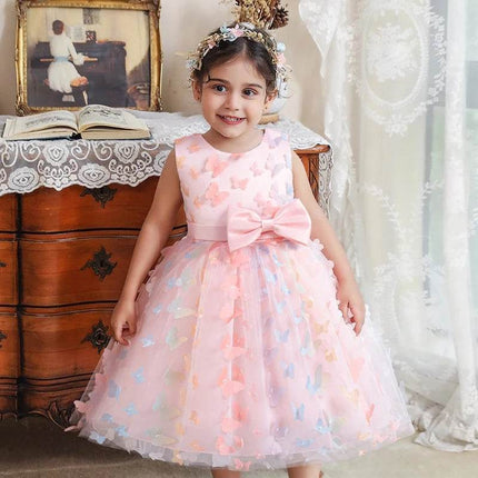 Baby Girl Sleeveless Sequin Princess Dress - Princess Dress - NNJXD - Mad Fly Essentials