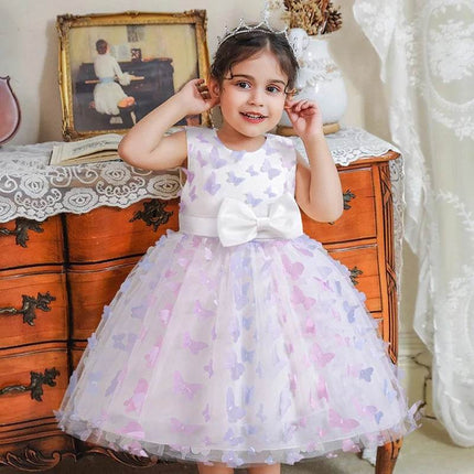 Baby Girl Sleeveless Sequin Princess Dress - Princess Dress - NNJXD - Mad Fly Essentials