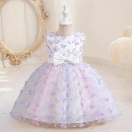 Baby Girl Sleeveless Sequin Princess Dress - Princess Dress - NNJXD - Mad Fly Essentials