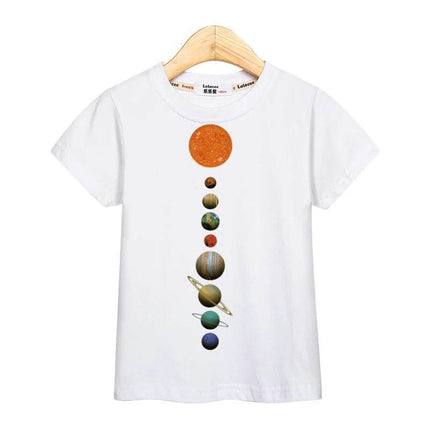 Baby Girl Solar System Space Shirt - Mad Fly Essentials