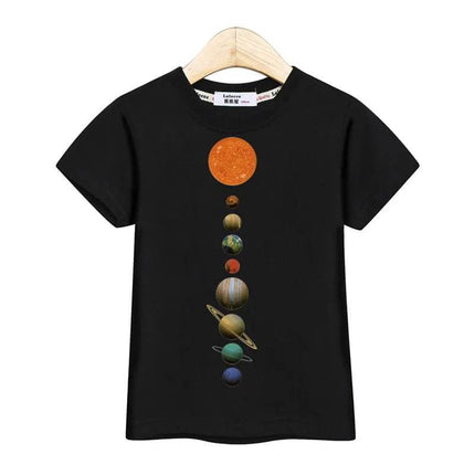 Baby Girl Solar System Space Shirt - Shirt - Aimi Lakana - Mad Fly Essentials