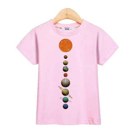 Baby Girl Solar System Space Shirt - Shirt - Aimi Lakana - Mad Fly Essentials