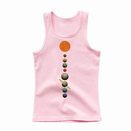 Baby Girl Solar System Space Shirt - Shirt - Aimi Lakana - Mad Fly Essentials