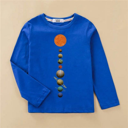 Baby Girl Solar System Space Shirt - Shirt - Aimi Lakana - Mad Fly Essentials