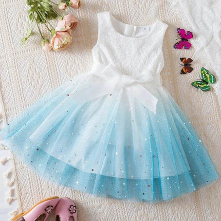 Baby Blue Flower Girl Party Dress – Mad Fly Essentials