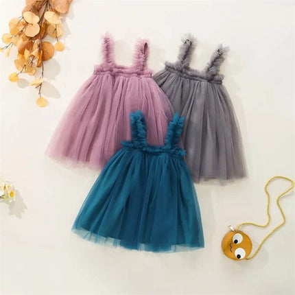 Baby Girl Summer Chiffon Princess Dress - Princess Dress - Baby Essentials - Mad Fly Essentials