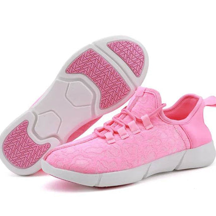 Baby Girl Summer Sport Sneakers Kids LED Shoes - Kids LED Shoes - CAPSELLA KIDS - Mad Fly Essentials