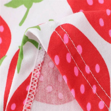 Baby Girl Summer Strawberry Princess Dress - Princess Dress - jumping meters - Mad Fly Essentials