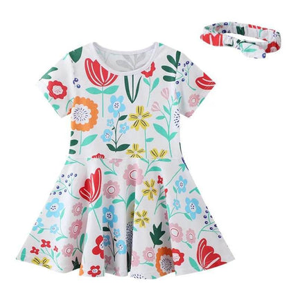 Baby Girl Summer Strawberry Princess Dress - Princess Dress - jumping meters - Mad Fly Essentials