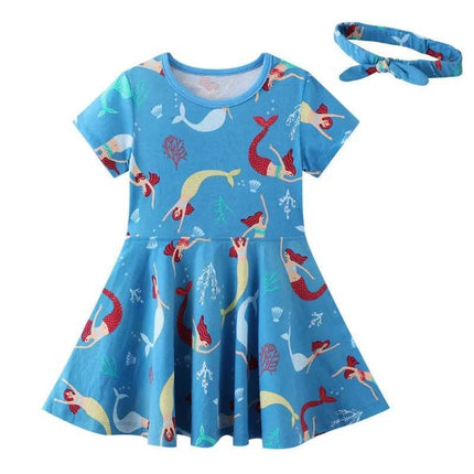 Baby Girl Summer Strawberry Princess Dress - Princess Dress - jumping meters - Mad Fly Essentials