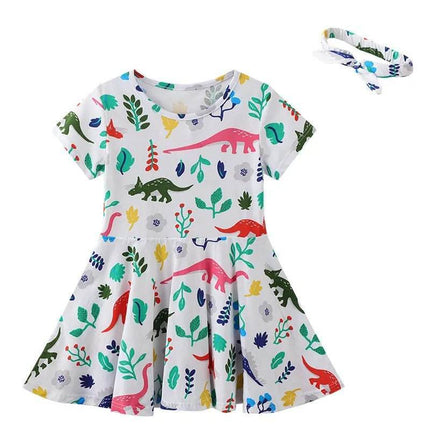 Baby Girl Summer Strawberry Princess Dress - Princess Dress - jumping meters - Mad Fly Essentials