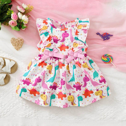 Baby Girl Lil Dinosaur Princess Dress - Mad Fly Essentials