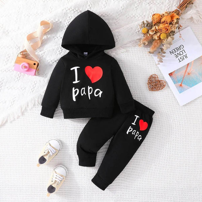 Baby Love Hoodies Girl Tracksuit Sets - Mad Fly Essentials