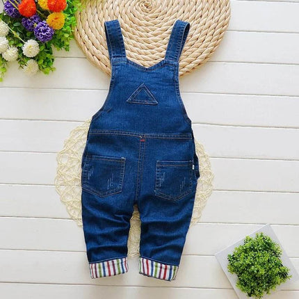 Baby Girls Long Solid Toddler Denim Overall Clothing Set - Clothing Set - DIIMUU - Mad Fly Essentials