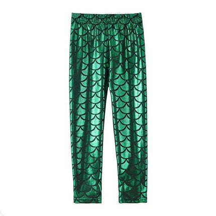 Baby Girls Mermaid Leggings - Mad Fly Essentials