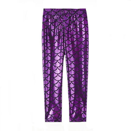 Baby Girls Mermaid Leggings - Mad Fly Essentials
