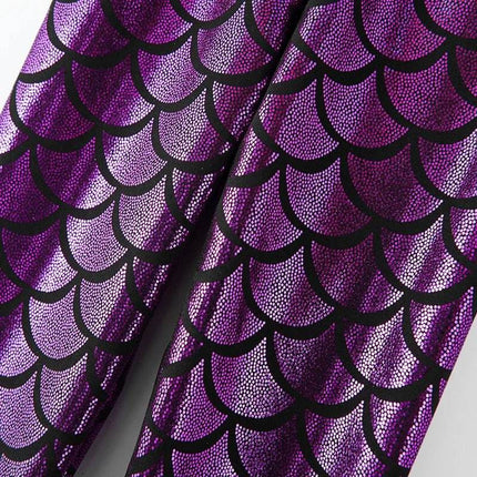 Baby Girls Mermaid Leggings - Mad Fly Essentials