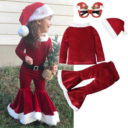 Baby Girls Santa Elf Outfit Costume Set - Costume Set - Kidswant - Mad Fly Essentials