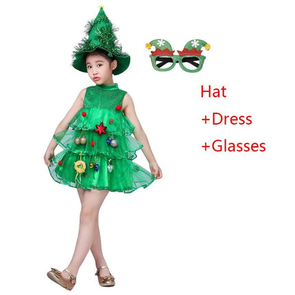 Baby Girls Santa Elf Outfit Costume Set - Costume Set - Kidswant - Mad Fly Essentials