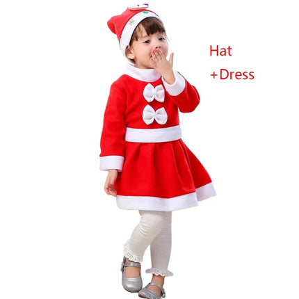 Baby Girls Santa Elf Outfit Costume Set - Costume Set - Kidswant - Mad Fly Essentials