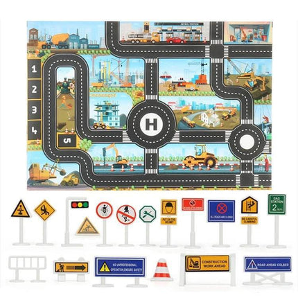 Kids Traffic Play Mat Activity Toys – Mad Fly Essentials