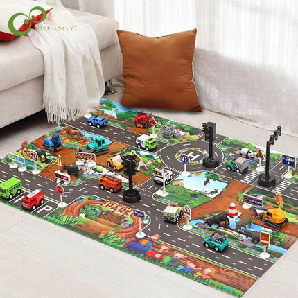 Kids Traffic Play Mat Activity Toys – Mad Fly Essentials