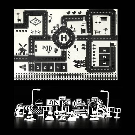 Kids Traffic Play Mat Activity Toys – Mad Fly Essentials