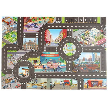 Kids Traffic Play Mat Activity Toys – Mad Fly Essentials
