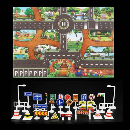 Kids Traffic Play Mat Activity Toys – Mad Fly Essentials