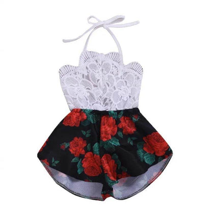 Baby Newborn Lace Floral Girl Party Dress - Party Dress - 27kids - Mad Fly Essentials