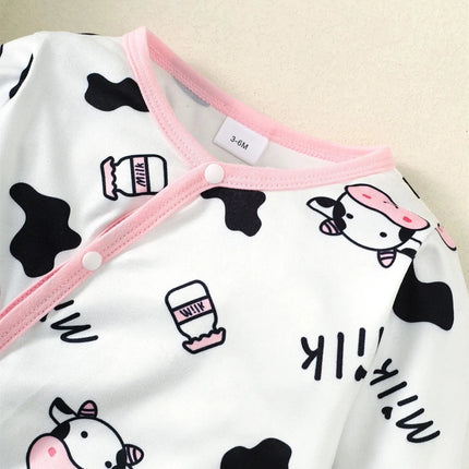 Baby Romper Baby Funny Farm Cow Girl Apparel - Baby Romper - FJBK - Mad Fly Essentials