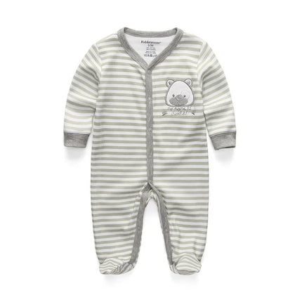 Baby Romper Girl Long Love Heart Jumpsuit - Baby Romper - PatPat - Mad Fly Essentials
