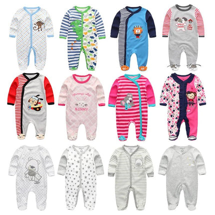 Baby Romper Girl Long Love Heart Jumpsuit - Baby Romper - PatPat - Mad Fly Essentials