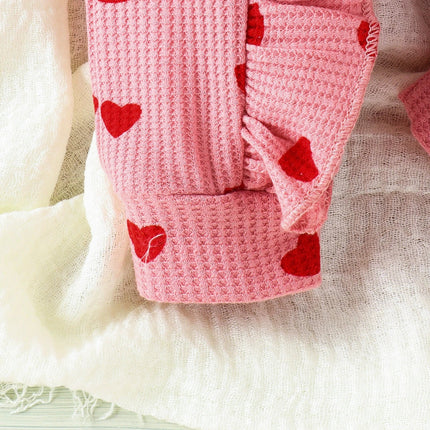 Baby Romper Girl Valentine Heart Romper - Baby Romper - KuKitty - Mad Fly Essentials