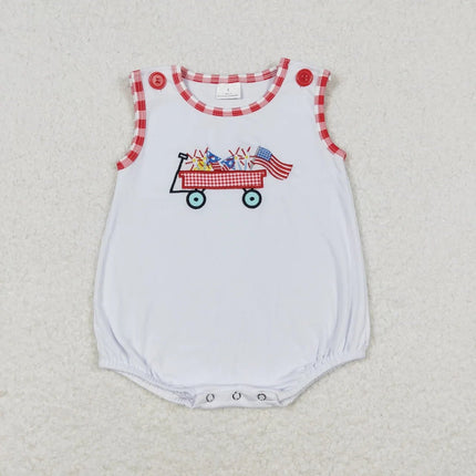 Baby Romper Newborn Girl Boy 4th of July Toddler Outfits - Baby Romper - PureMilk - Mad Fly Essentials