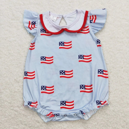 Baby Romper Newborn Girl Boy 4th of July Toddler Outfits - Baby Romper - PureMilk - Mad Fly Essentials