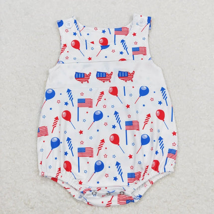 Baby Romper Newborn Girl Boy 4th of July Toddler Outfits - Baby Romper - PureMilk - Mad Fly Essentials